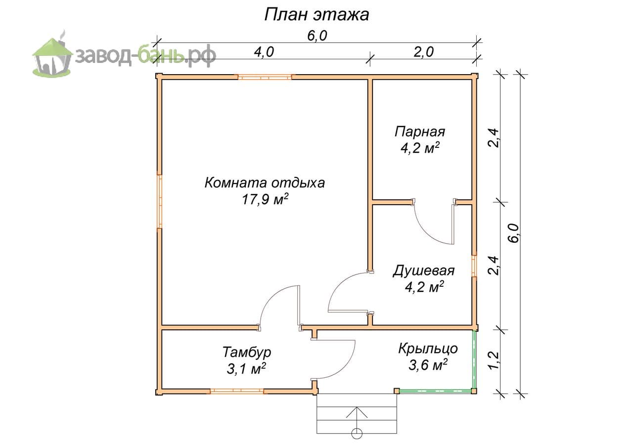 Завод Бань - строительство бань из бруса и бревна под ключ